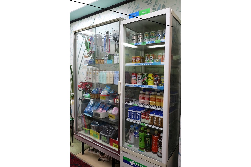 銭湯あずま 冷蔵庫