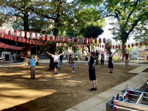 東目白本町会ラジオ体操