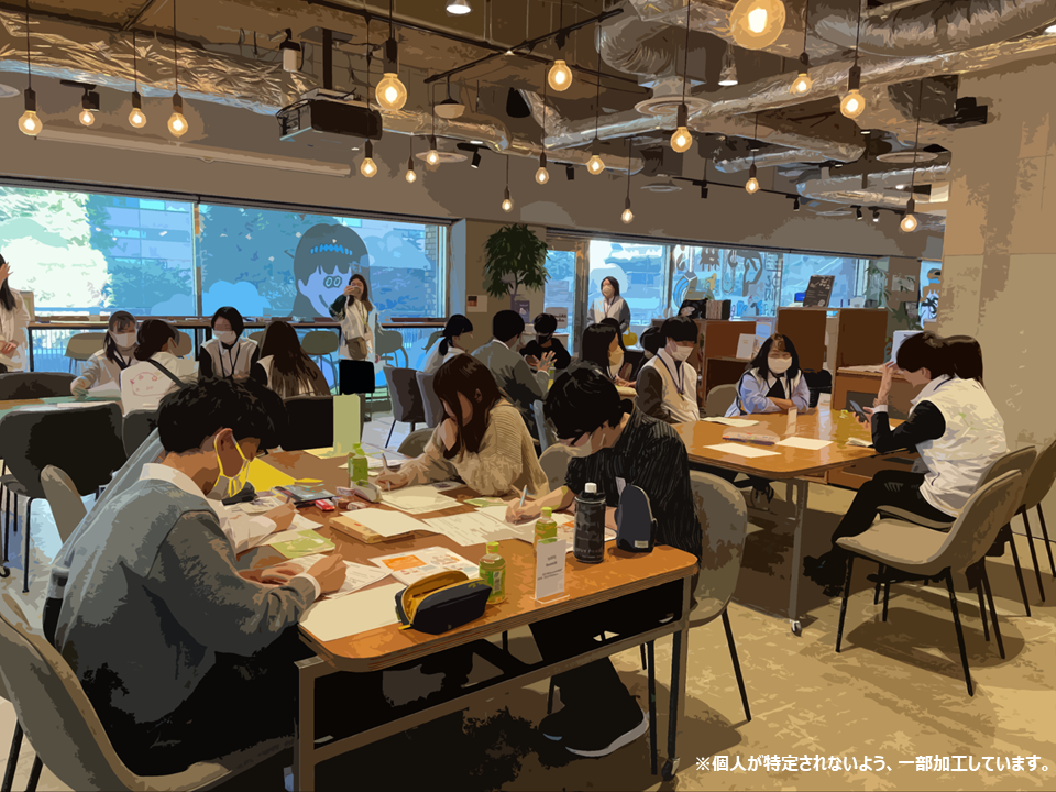 学生ワークショップ写真