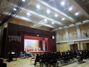 西巣鴨小学校児童による演技