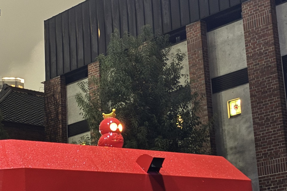 イケバスイルミネーションツアーのイケちゃん