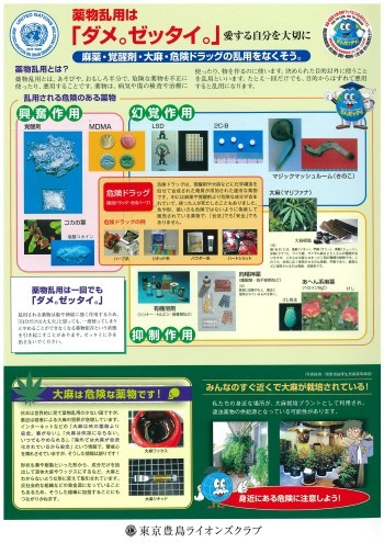 薬物乱用防止ポスター