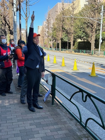 目白ロードレーススタート