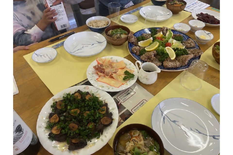 くじら祭り料理全体