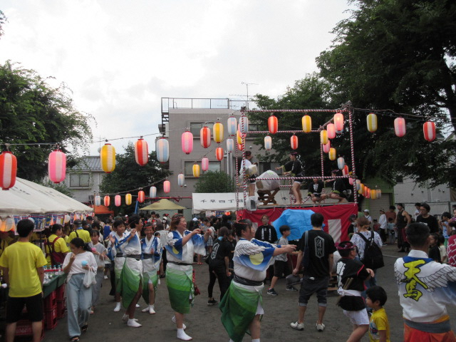 千早四丁目町会盆踊り大会