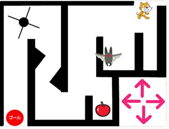 迷路ゲームづくり