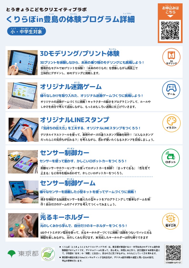 くりらぼチラシ裏