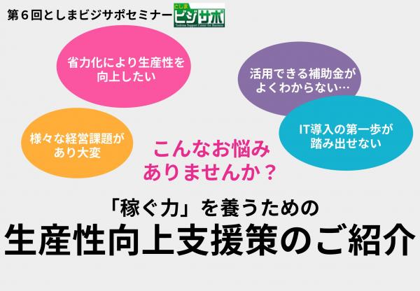第6回としまビジサポセミナー