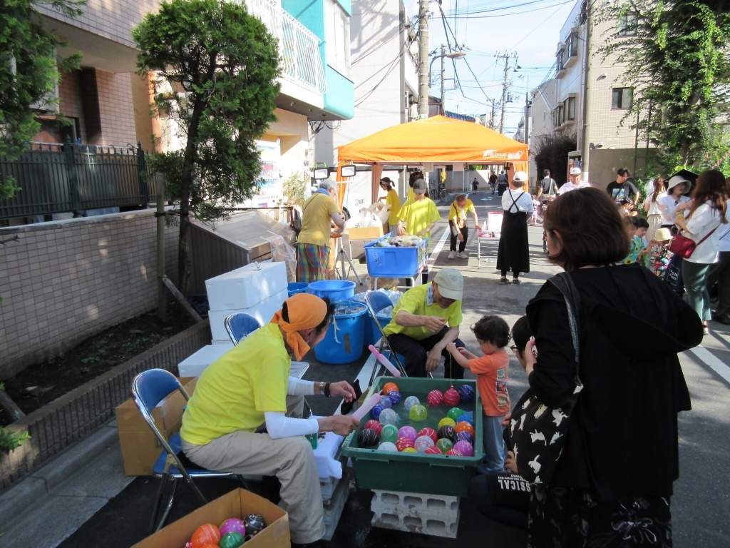 模擬店の様子