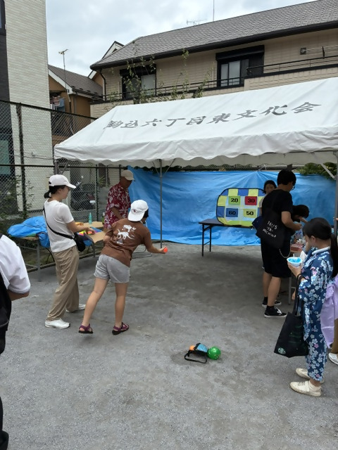 模擬店の様子